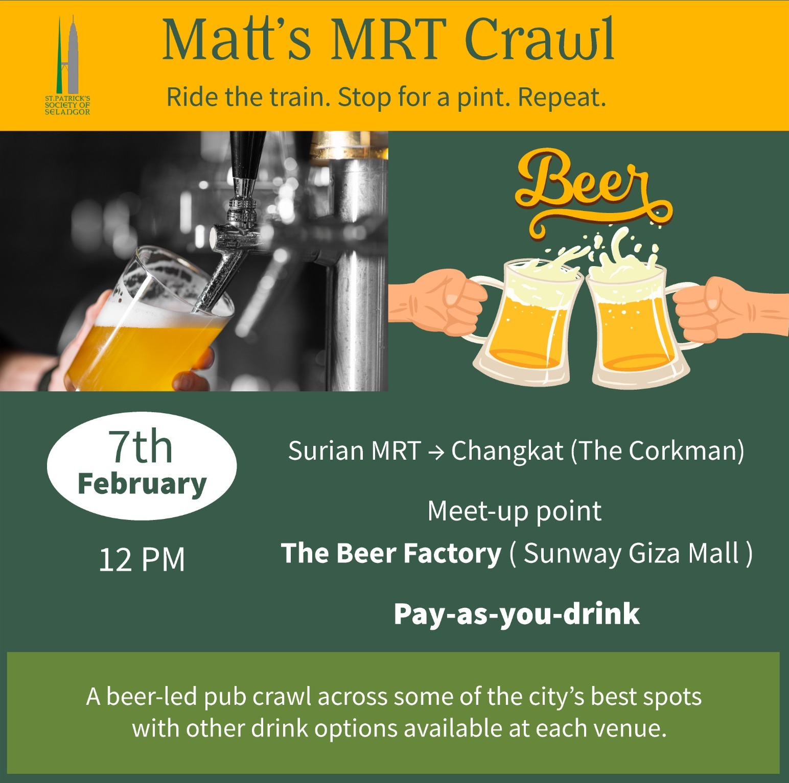Matt's MRT Pub Crawl
